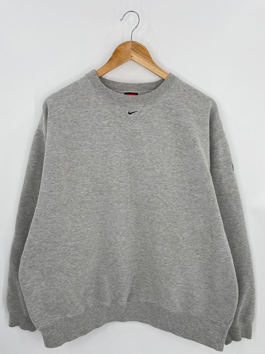 90’s NIKE Center Swoosh Size XL Vintage Sweat-shirt / 7057