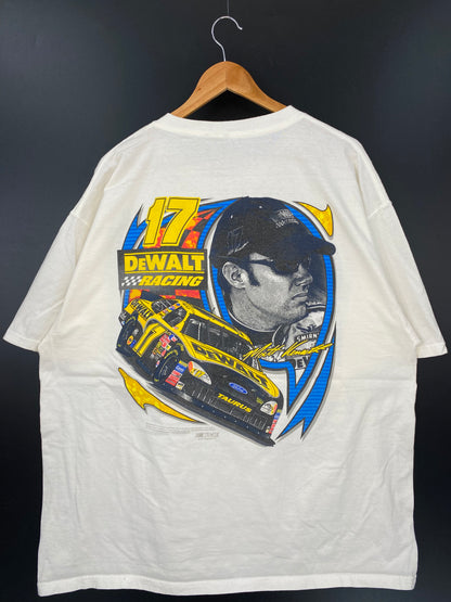 2004' NASCAR DEWALT MATT KENSETH No tag (Approx. Size XL) Vintage Racing T-Shirt / K2624