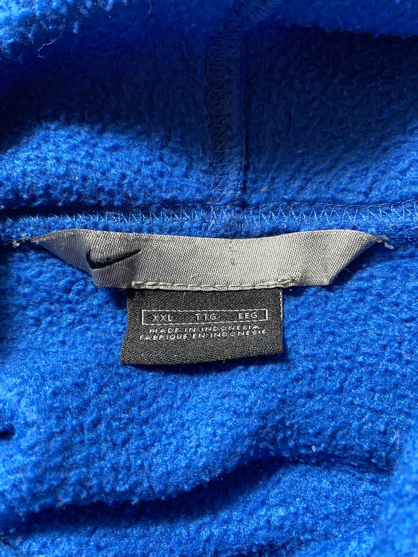 00' NIKE Size XXL Vintage Hoodie Fleece-Shirt / k1308