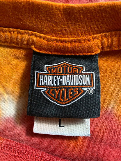 Vintage HARLEY DAVIDSON Size L T-shirt / K3614