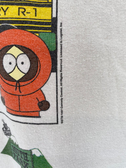 1997 SOUTH PARK Size XL Vintage T- Shirts / A1052