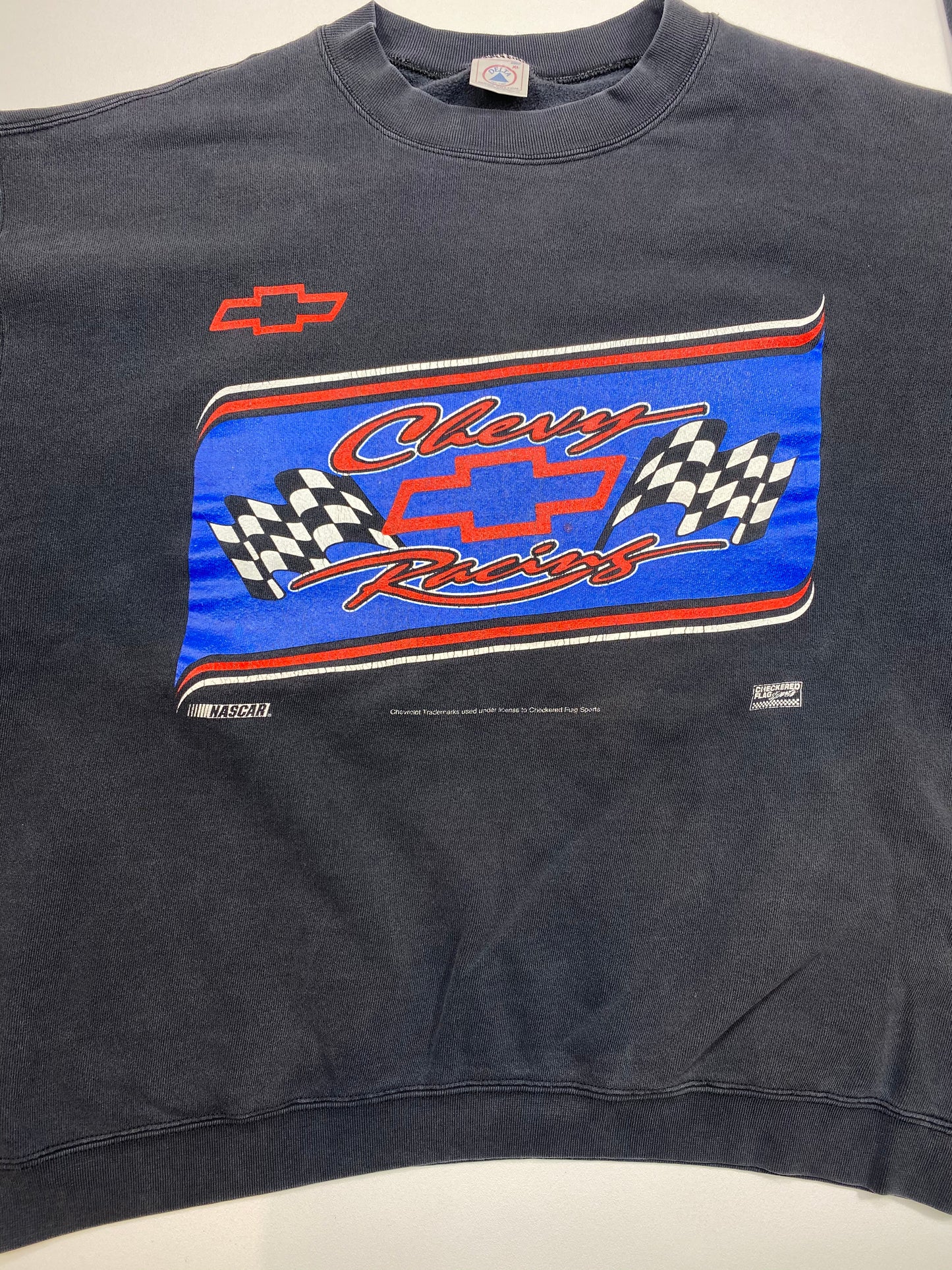 90’s NASCAR Chevrolet Made in USA Size XL Vintage Sweat-Shirt / 5679