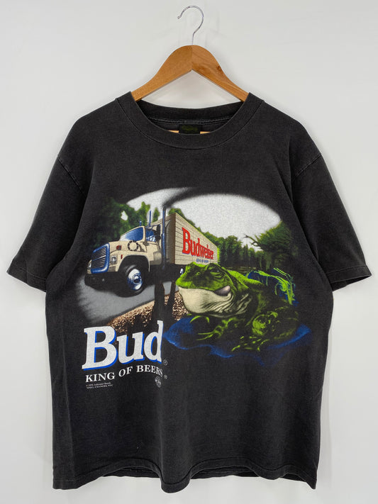 1995' BUDWEISER Made in USA Size XL T-Shirts / K3575