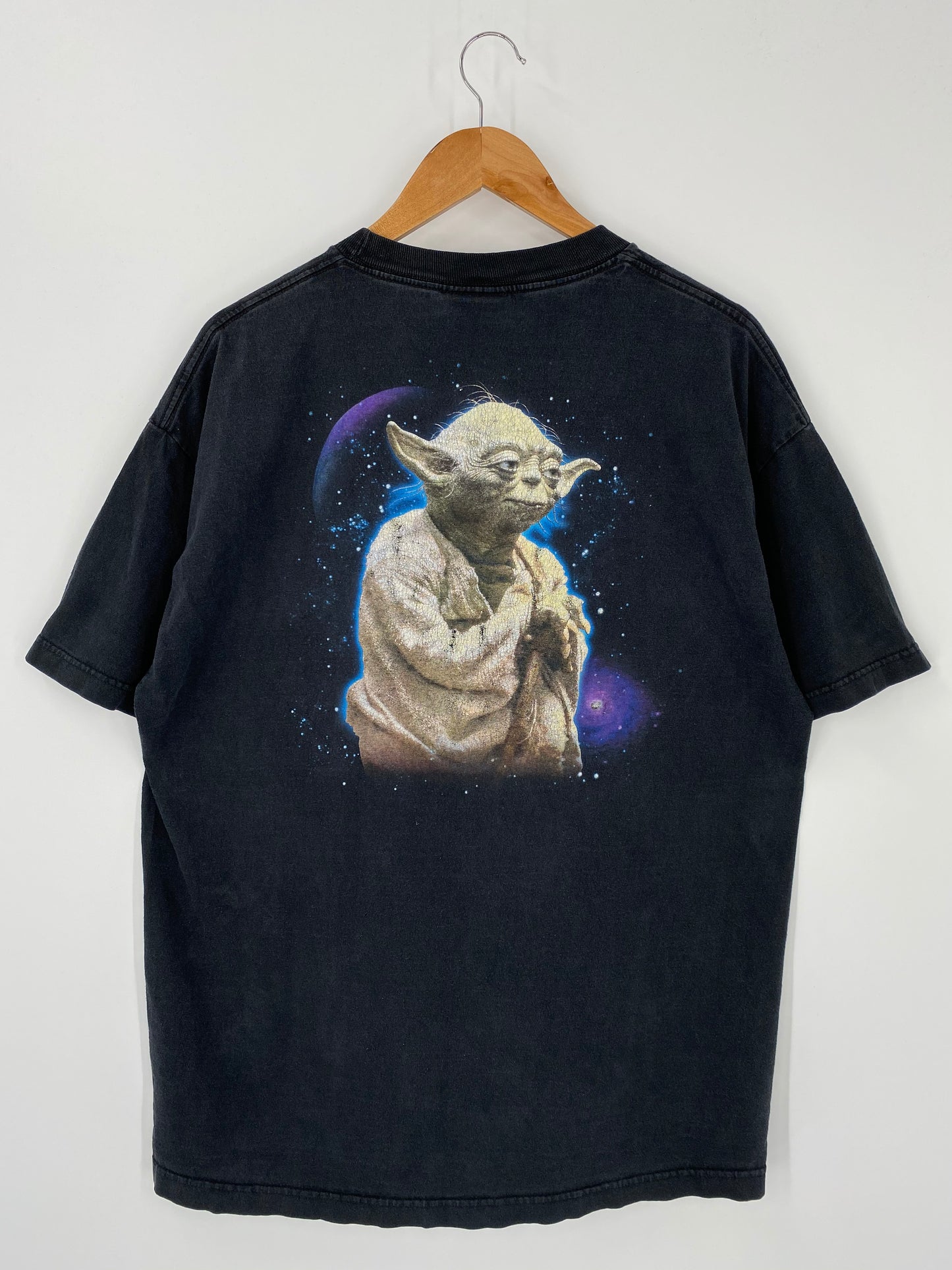 00' Disney Star Wars Yoda Size Approx. XXL Vintage T-shirt /  8101