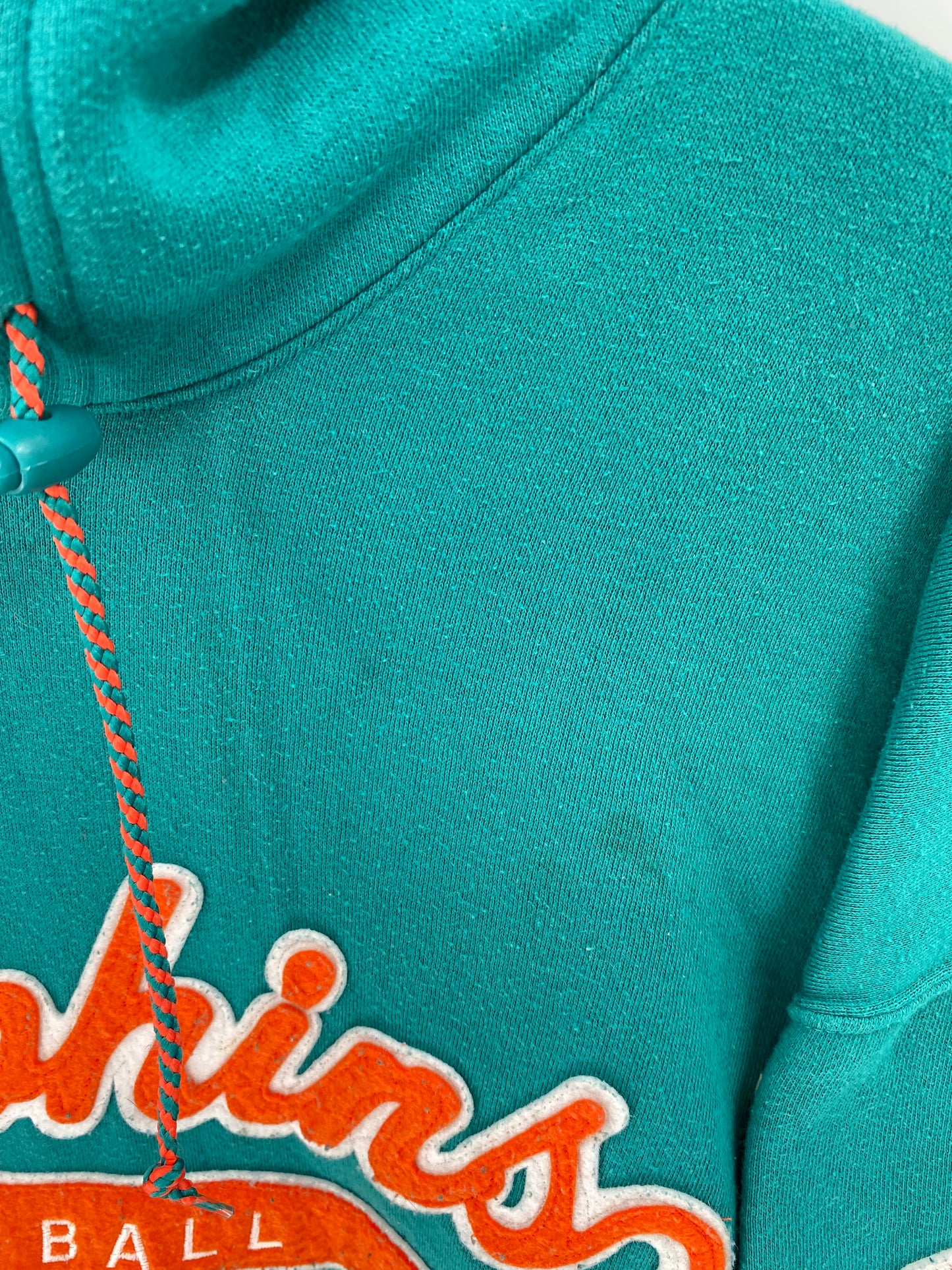 90’s DOLPHINS Size L Vintage NFL Hoodie Sweat-shirt / 9602
