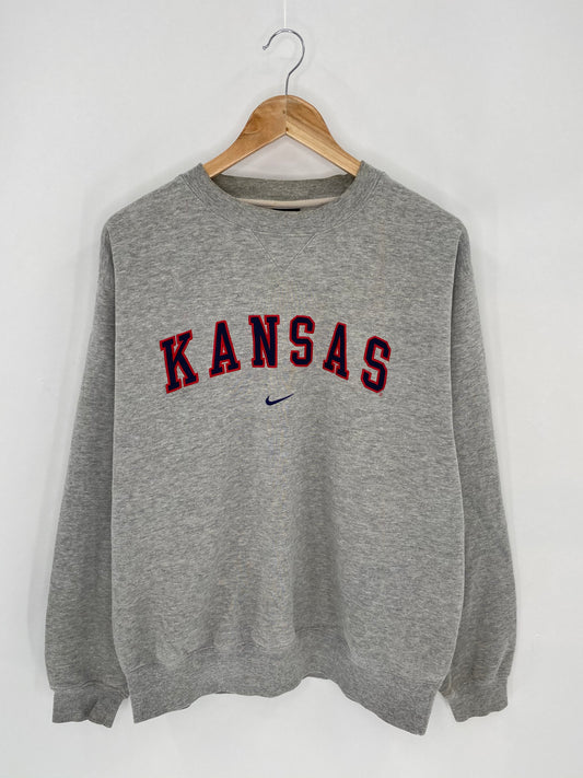 90’s NIKE KANSAS Size M Vintage Sweat-shirt / 7131