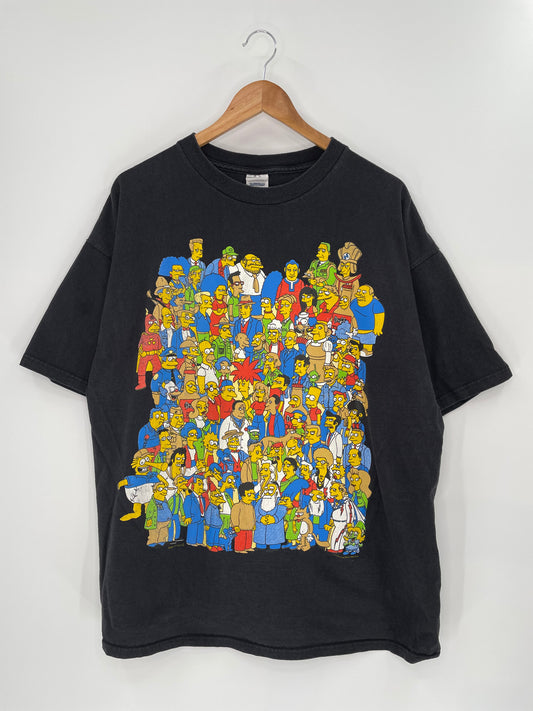 2007 THE SIMPSONS Size XXL Vintage T-Shirt / 9682