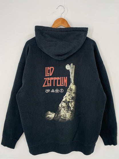 Vintage LED ZEPPELIN Size XL Music Hoodie Sweat-Shirts / K3959