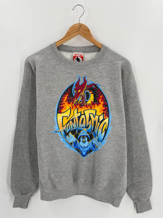 90’s Disney FANTASTIC Made in USA Size S-M Vintage Sweat-shirt / 6605