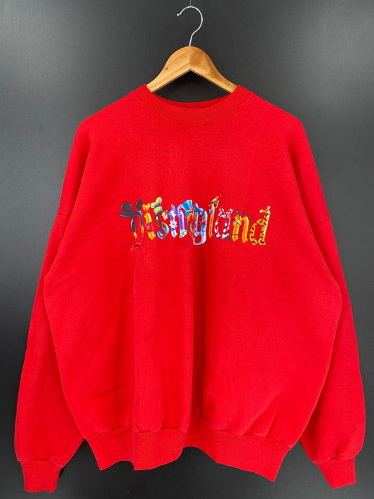 00' DISNEY MICKEY Size XXL Vintage Sweat-shirt / K2289