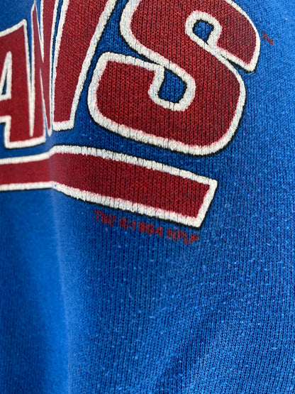 1994 NEW YORK GIANTS MADE IN USA Size L/ XL Vintage NFL Sweat shirt / K50