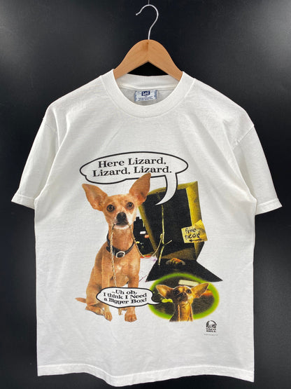 1998 TACO BELL CHIHUAHUA Size M Vintage T-Shirts / A6219