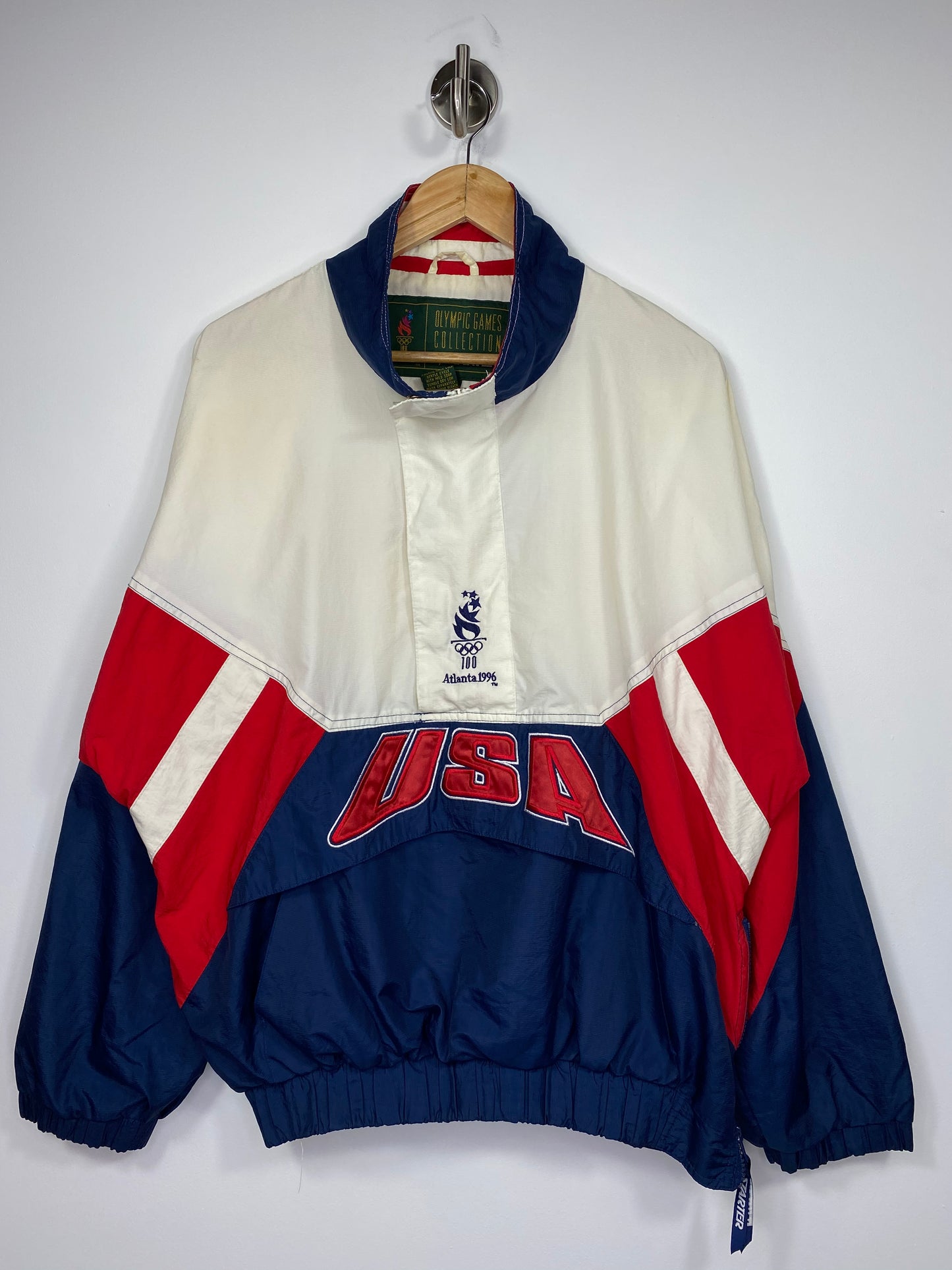 1996 Starter USA Atlanta Olympic Vintage Nylon Jacket / 4844