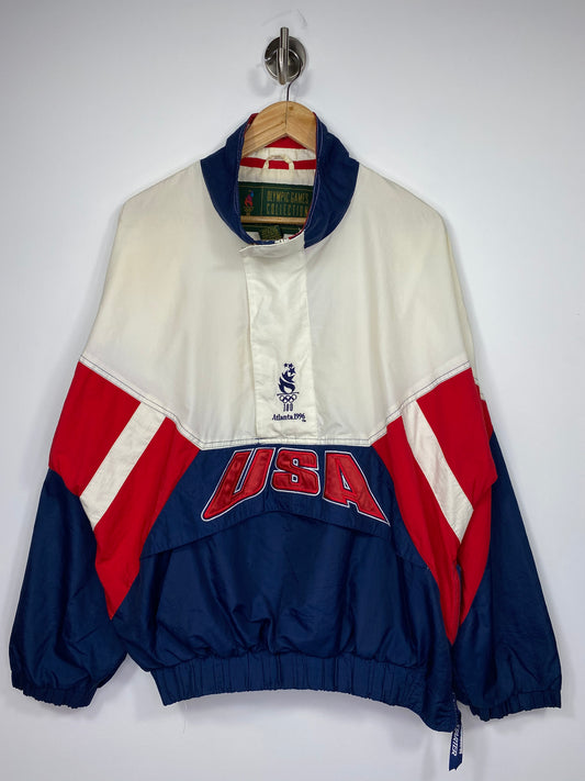 1996 Starter USA Atlanta Olympic Vintage Nylon Jacket / 4844
