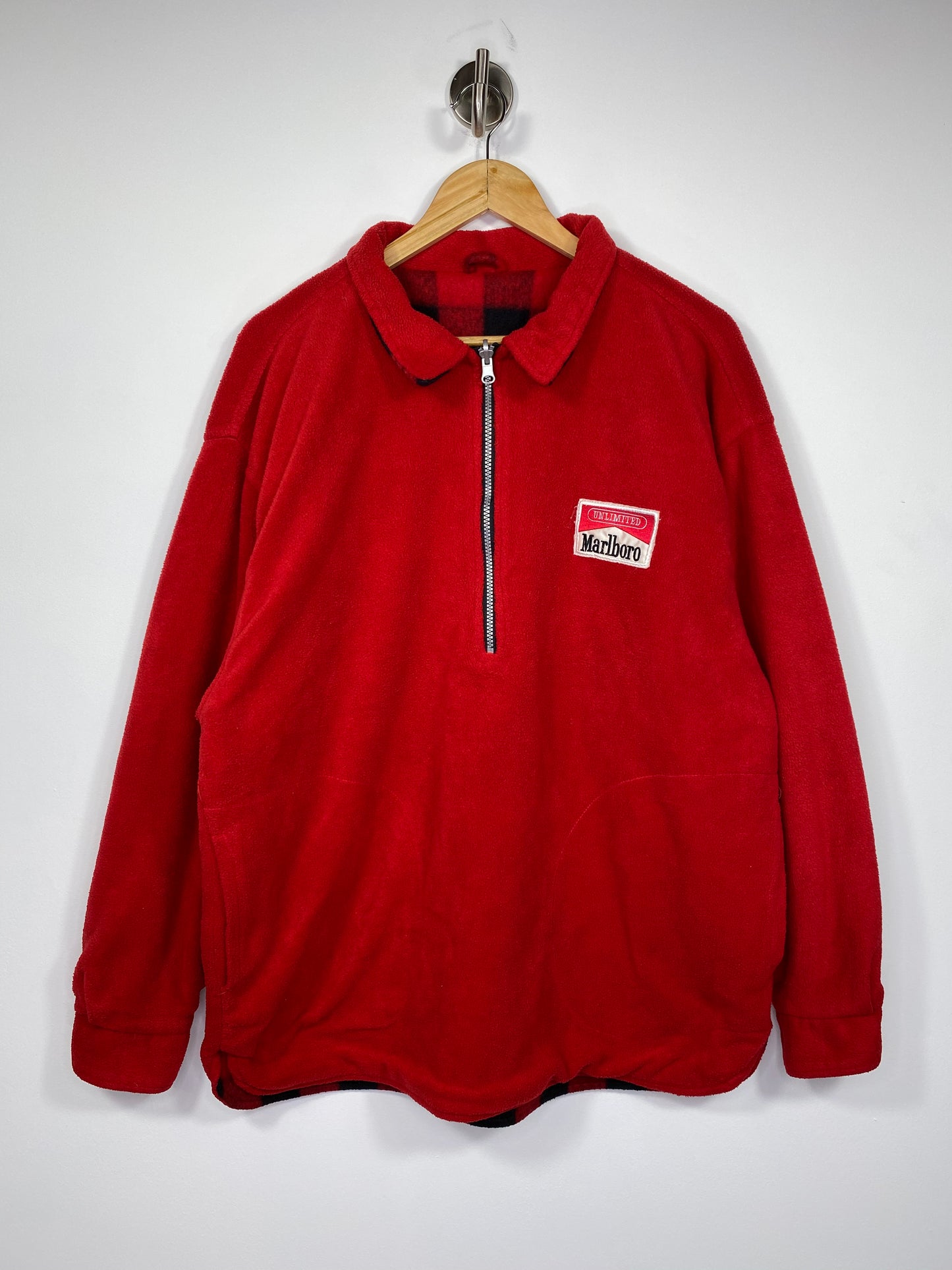 90's Marlboro Vintage Fleece Jacket / 4622