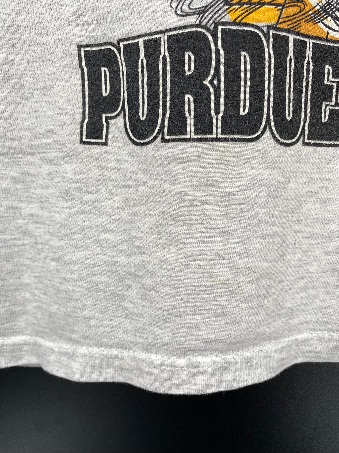 1995' LOONEY TUNES TAZ x PURDUE University Size XL Vintage T-Shirt / K2012