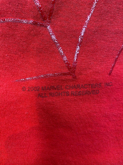 2002 MARVEL SPIDER MAN Vintage T-Shirt / K6645