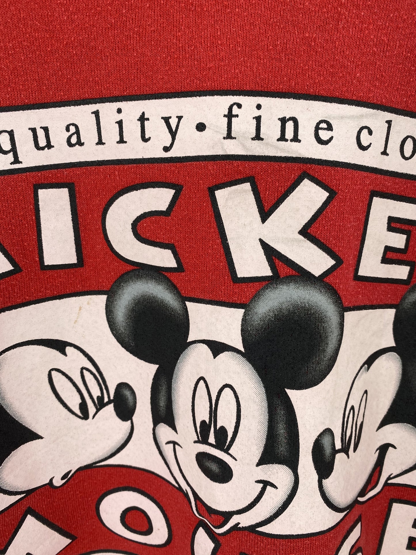90’s DISNEY MICKEY Made in USA Size XL Vintage Sweat-shirt / E1152