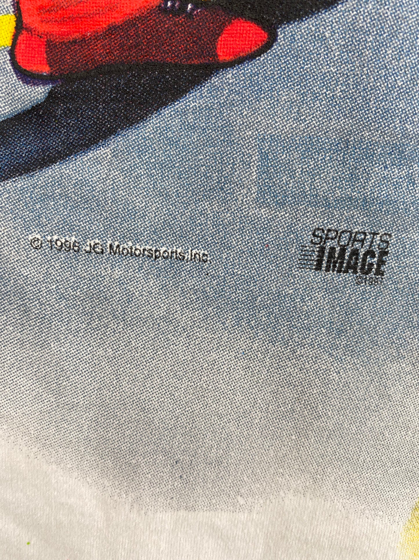 1997 DU PONT NASCAR  Made in USA Size XXL Vintage Racing T-shirt / 9655