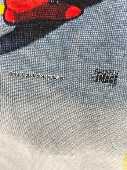 1997 DU PONT NASCAR  Made in USA Size XXL Vintage Racing T-shirt / 9655