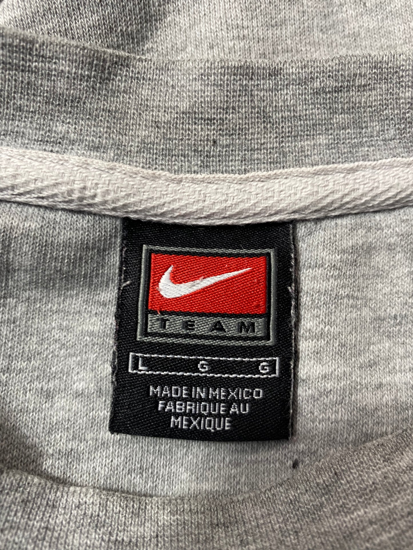00' NIKE GEORGIA Size L Vintage College Sweat-Shirt / K3346