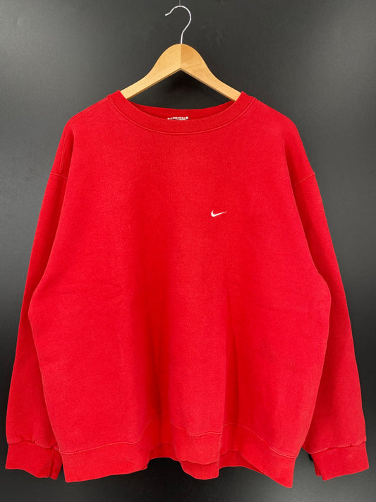 90’s NIKE Mini Swoosh No tagSize (Approx.XL-XXL) Sweat-Shirts / K2848