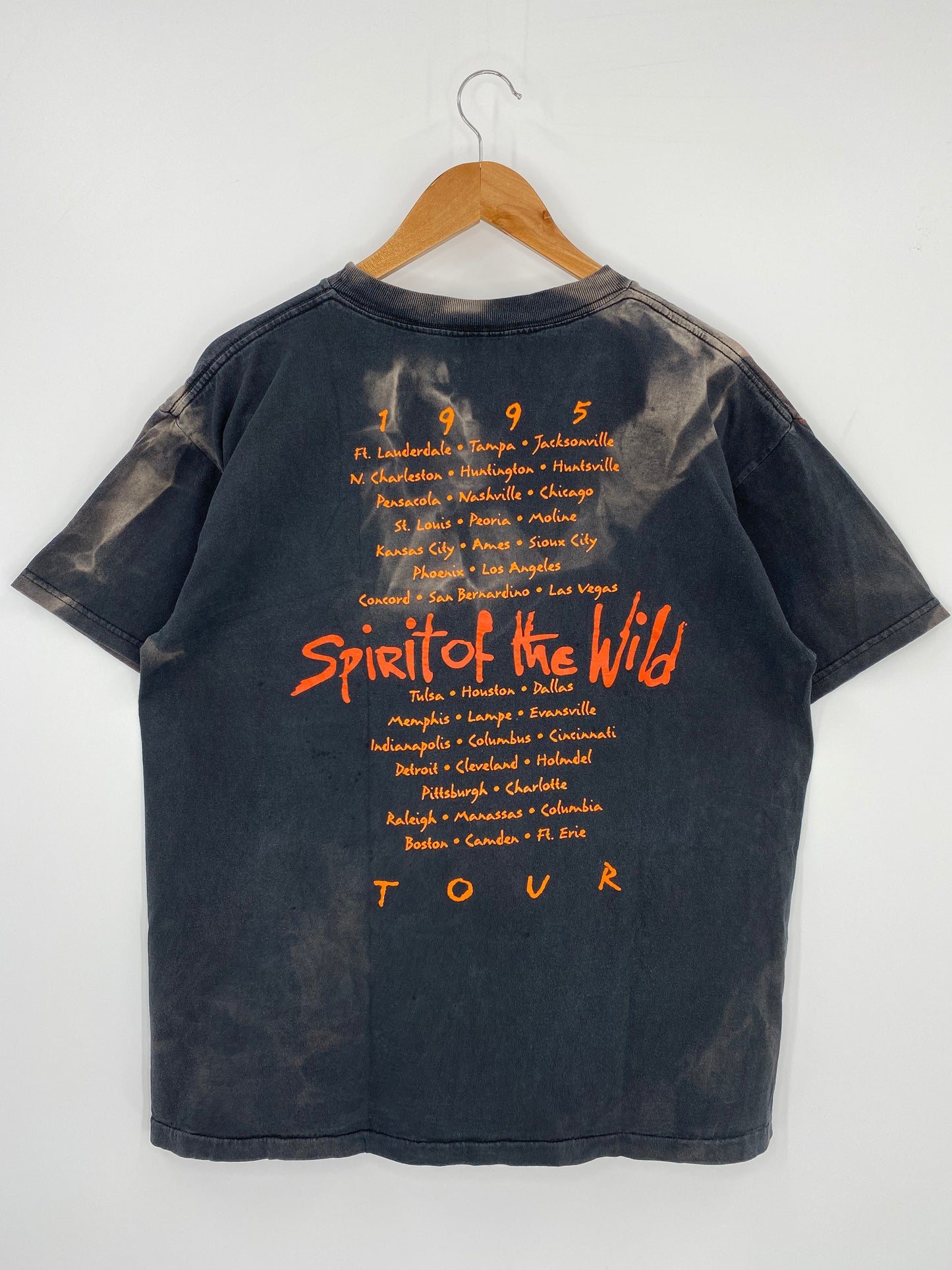 90's Ted Nugent All Over Print Vintage Music T-Shirt / 9745