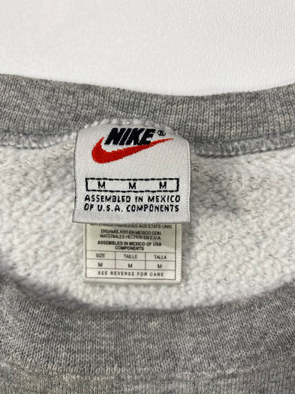 90's NIKE Mini Swoosh Size M Vintage Sweat-shirt / 6179