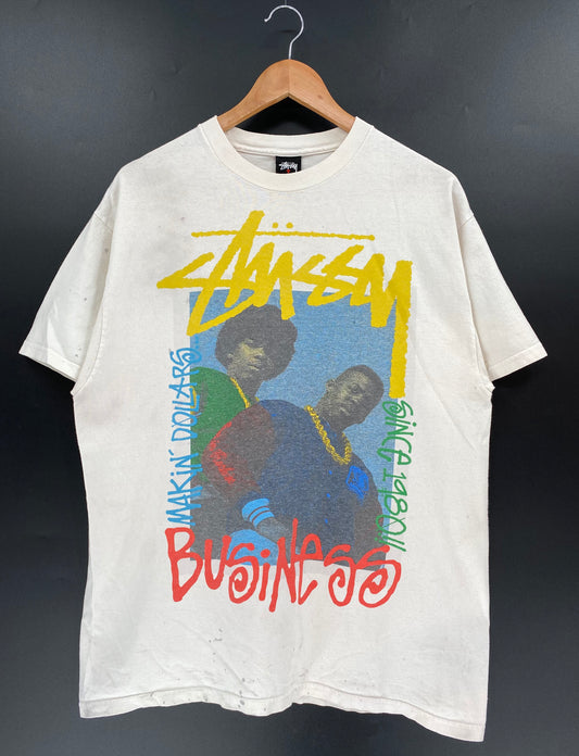 Vintage STUSSY STICTLY BUSINESS Size L T-Shirts / K1185