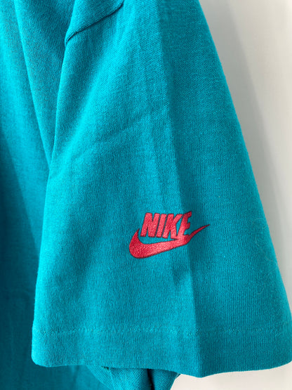 90’s NIKE SILVER TAG MADE IN USA Size L Vintage T-shirt / K1205