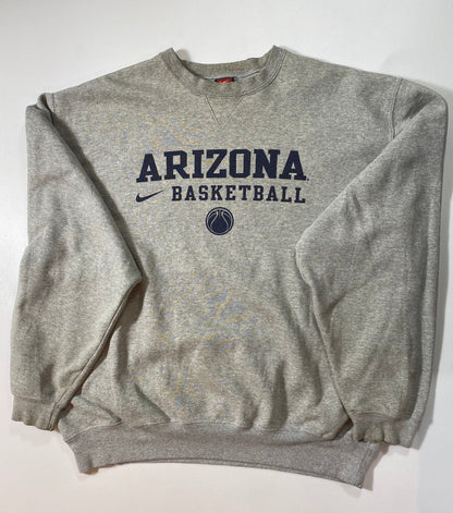 90’s NIKE ARIZONA BASKETBALL Size XL Vintage College Sweat-Shirt / K7312