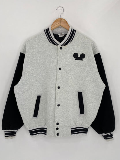 90’s Disney Mickey Size L Vintage Sweat Jacket  / 5448