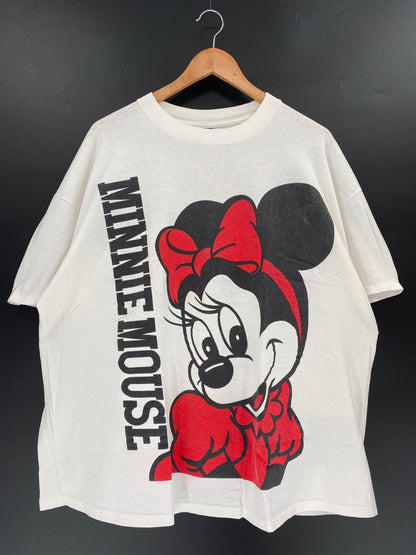 80's DISNEY MINNIE Made in USA Size One size (Approx. XXL) Vintage T-Shirt / K1196