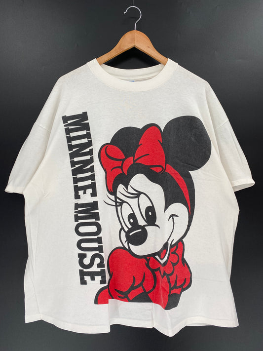 80's DISNEY MINNIE Made in USA Size One size (Approx. XXL) Vintage T-Shirt / K1196