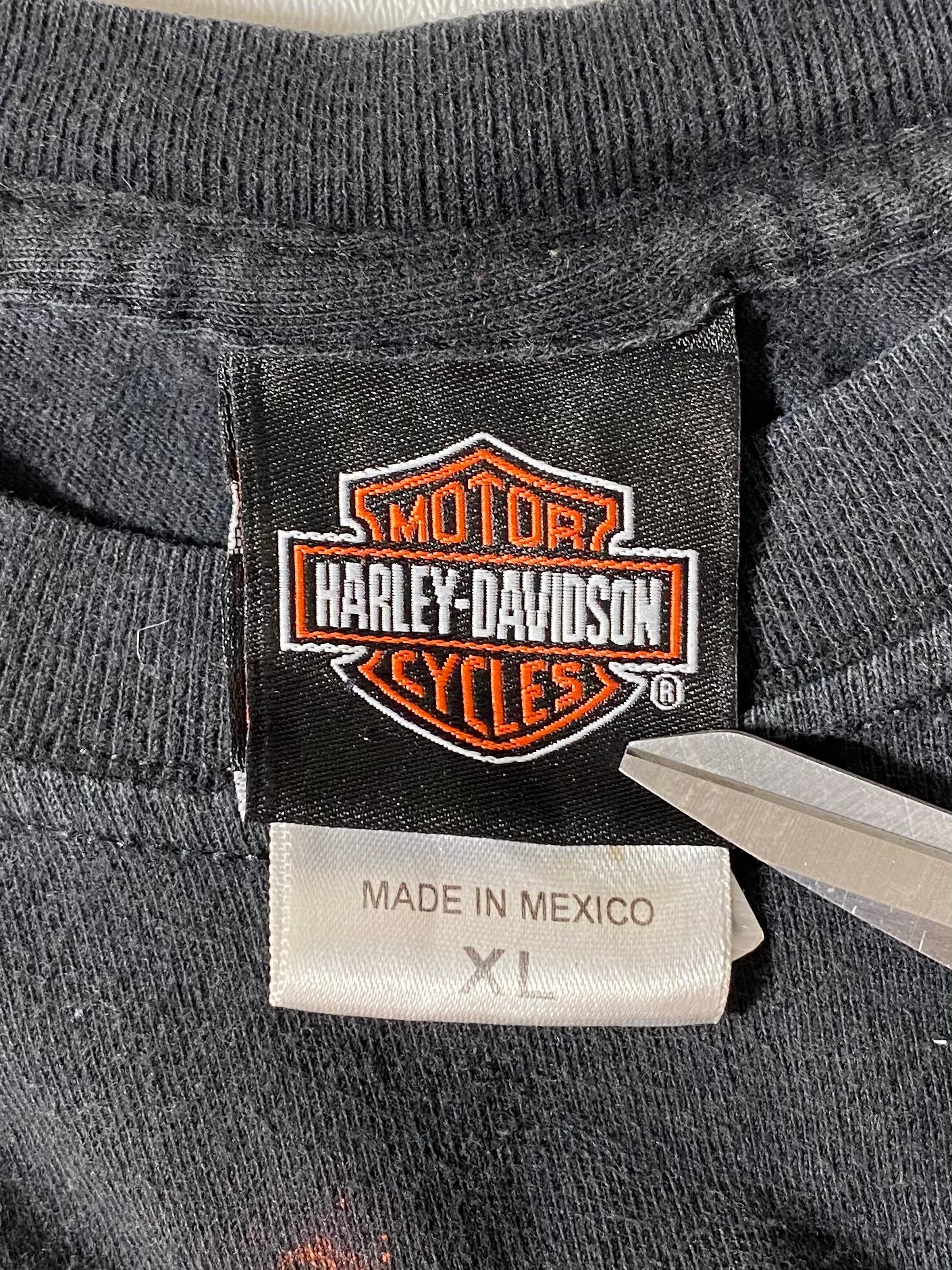 2013 Harley Davidson Made in USA Size XL Vintage Long Sleeve T-Shirt / 7893