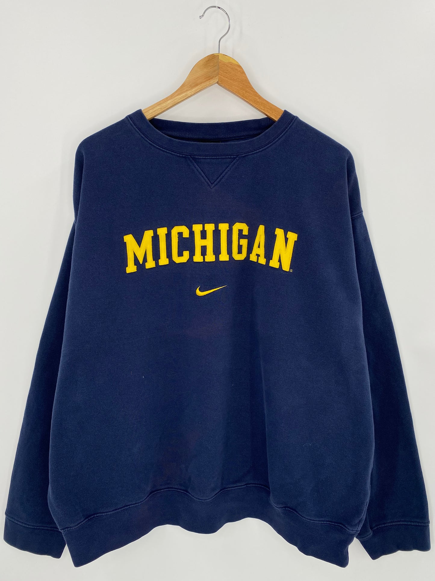 90's NIKE MICHIGAN Size XL Vintage Sweat-shirt / 7273