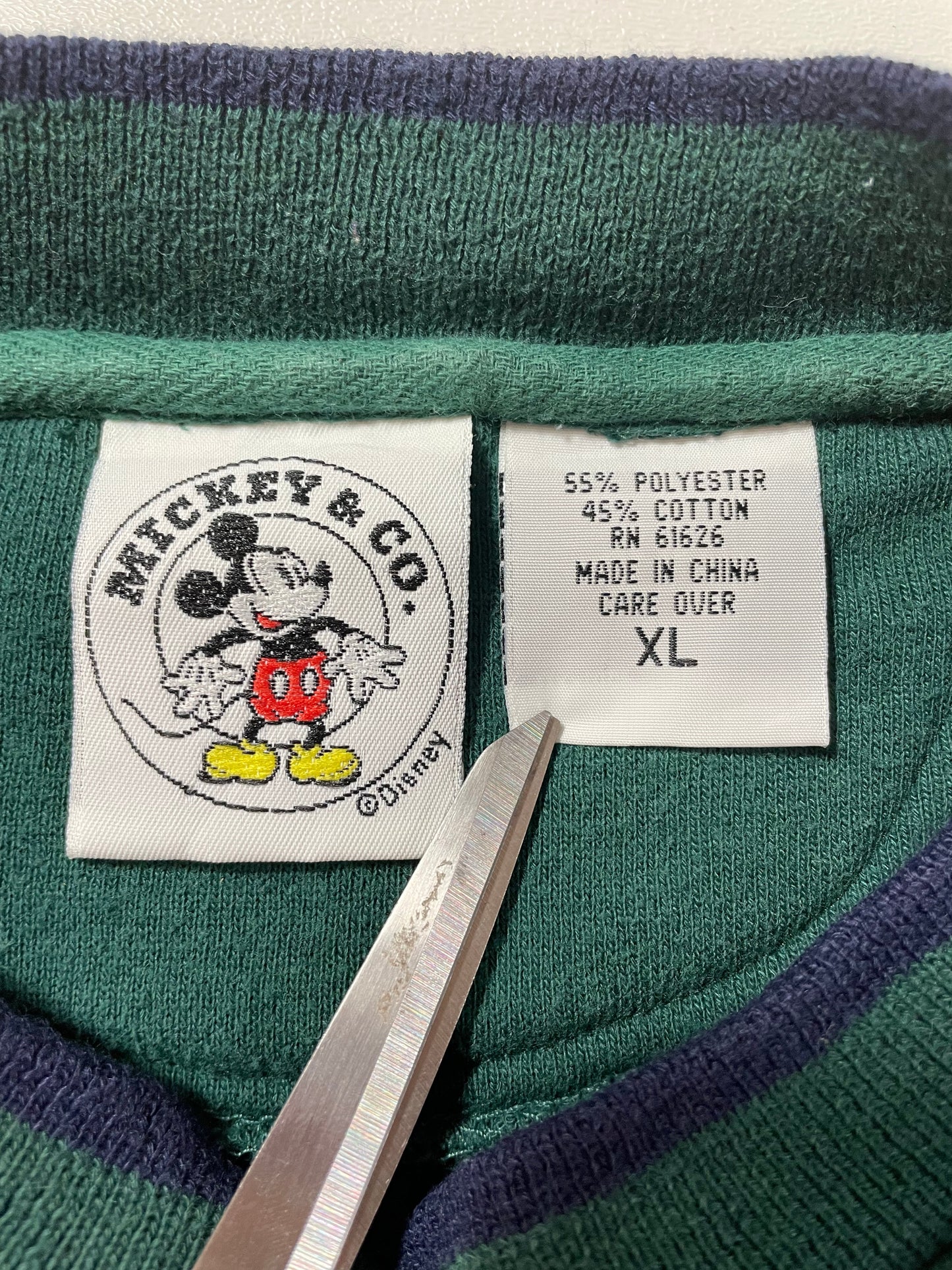 90’s DISNEY MICKEY Size XL Vintage Sweat-shirt / A467