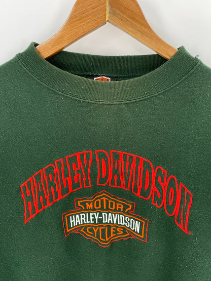 90’s Harley Davidson Made in USA Size L Vintage Sweat-Shirt / 8894