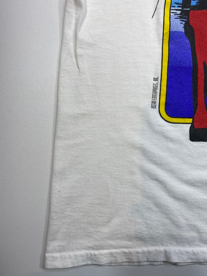 1996 BUD LIGHT Size XL Vintage T-Shirt / 5614