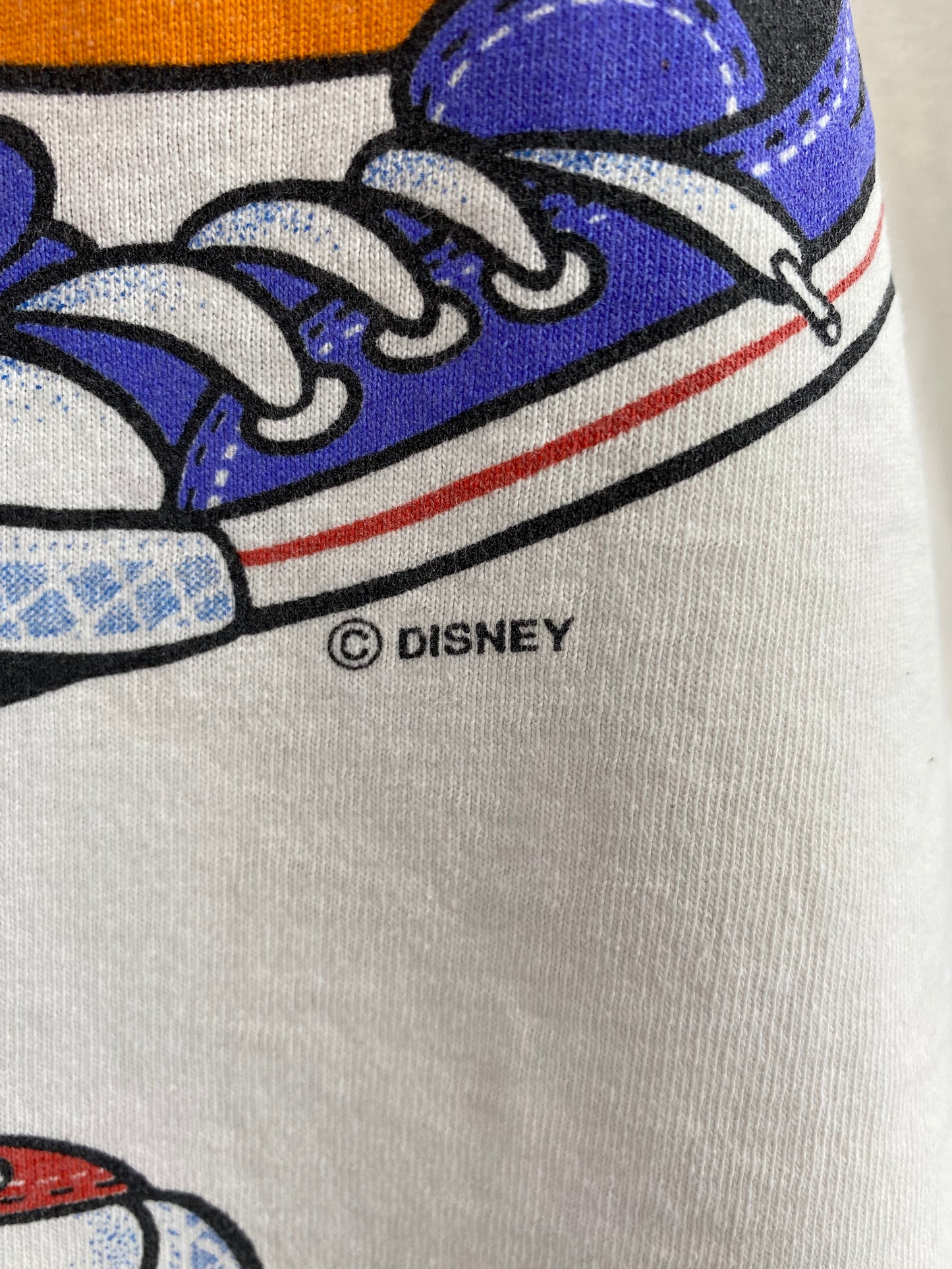 90’s DISNEY MICKEY Made in USA Size XL Vintage T-Shirt / K2359
