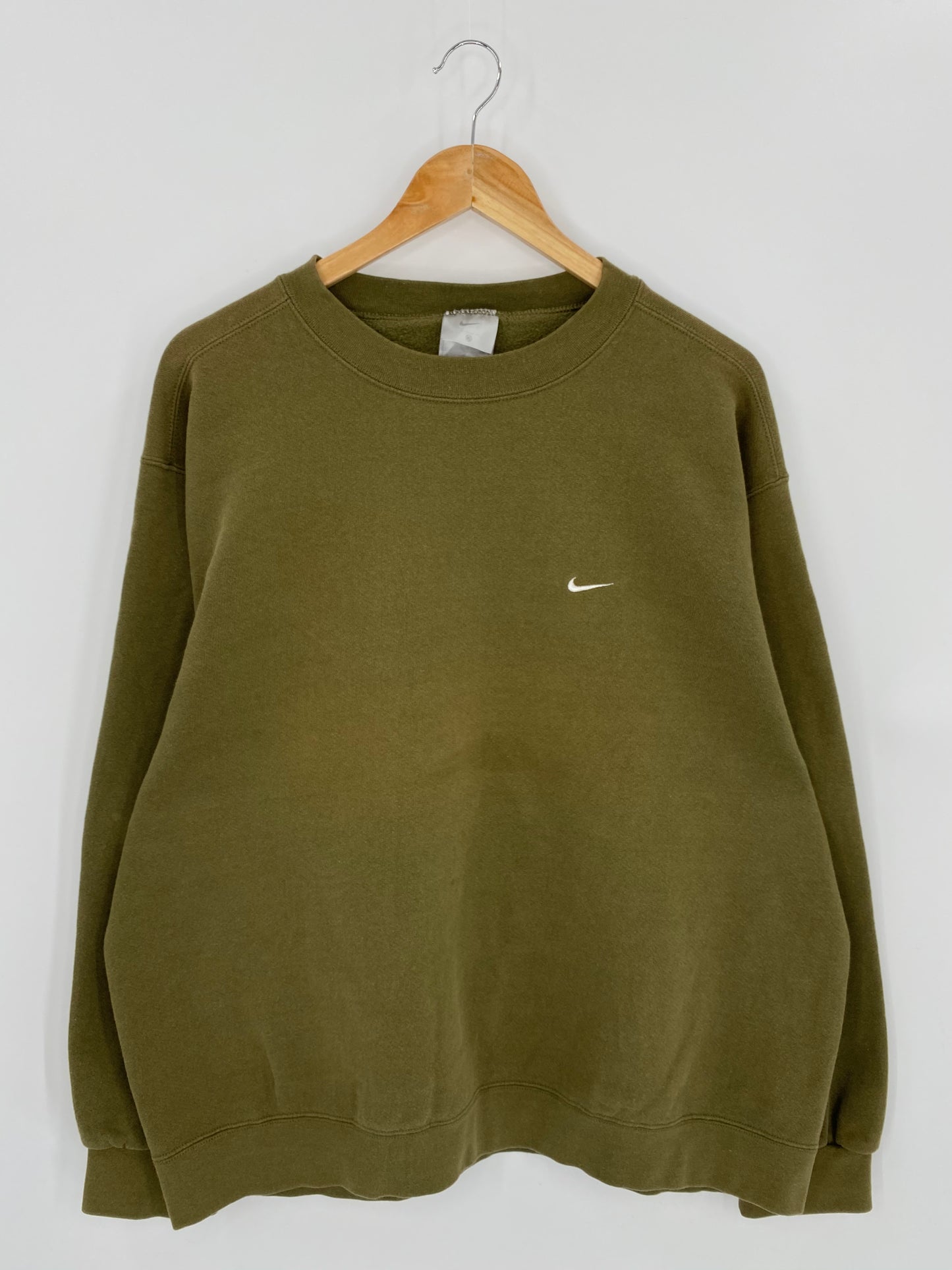 90’s NIKE Mini Swoosh Made in USA Size XL Vintage Sweat-shirt / 7048