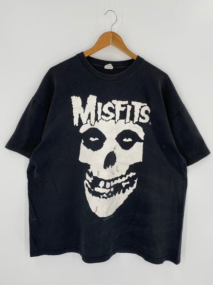 2002 MISFITS Size XXL Vintage Music T-shirt / 8032
