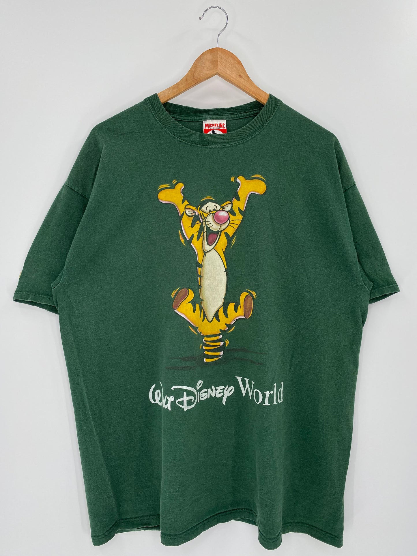 90’s  DISNEY TIGGER  Made in USA Size L T-Shirt / 9593
