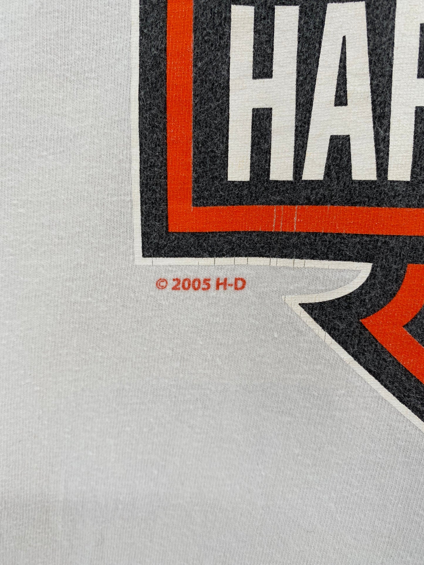 2005 HARLEY DAVIDSON Made in USA Size XL Vintage T-Shirt / K9957