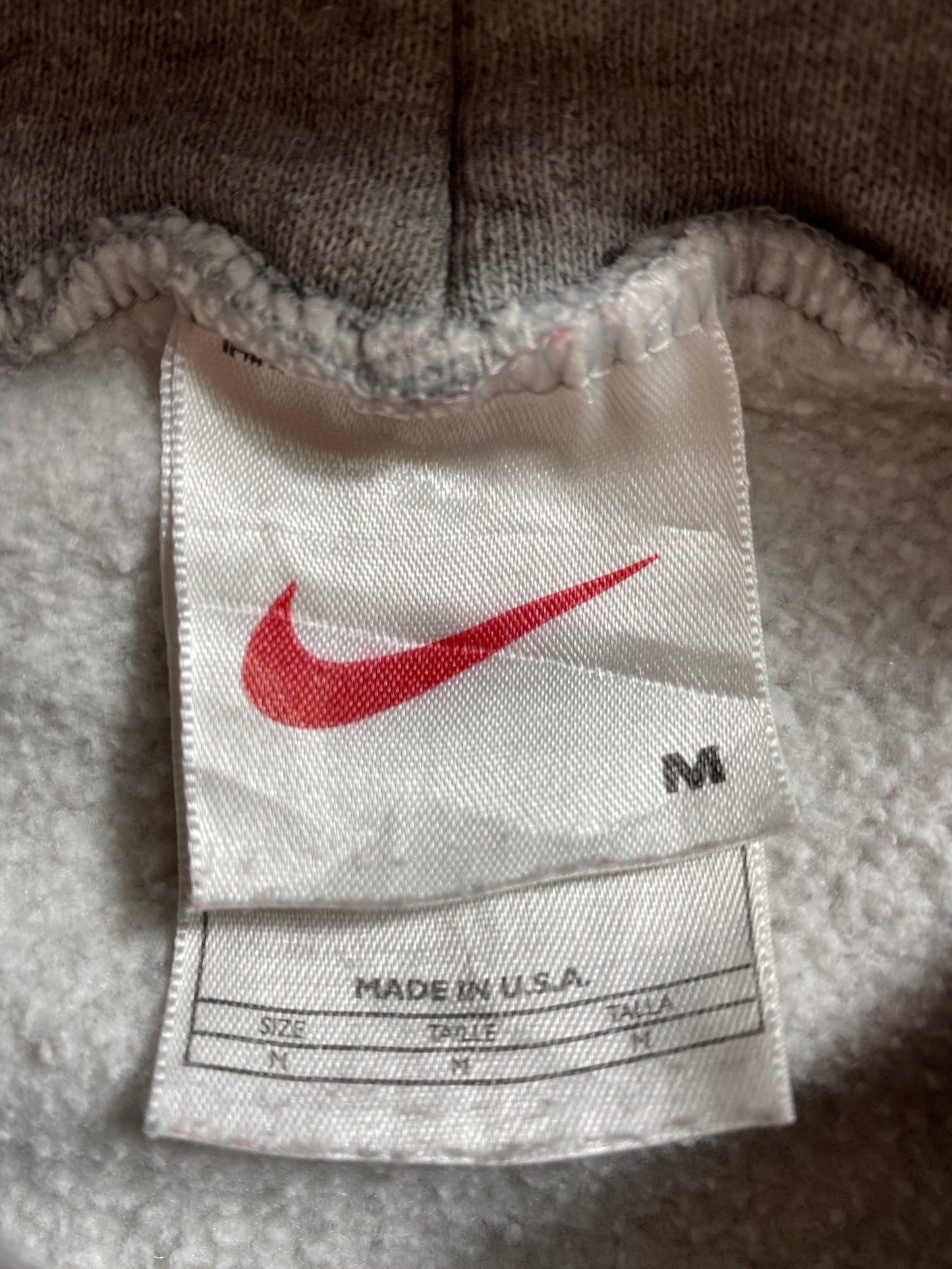 90’s NIKE Center Swoosh Made in USA Size M Vintage Sweat-shirt / 8784