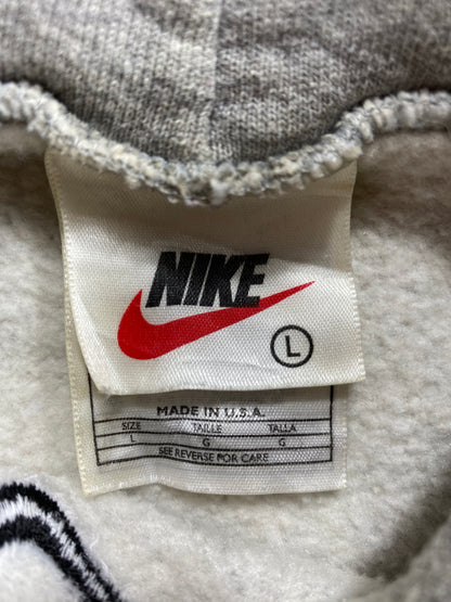 90’s NIKE Center Swoosh Made in USA Size L Vintage Hoodie Sweat-shirt / 6760