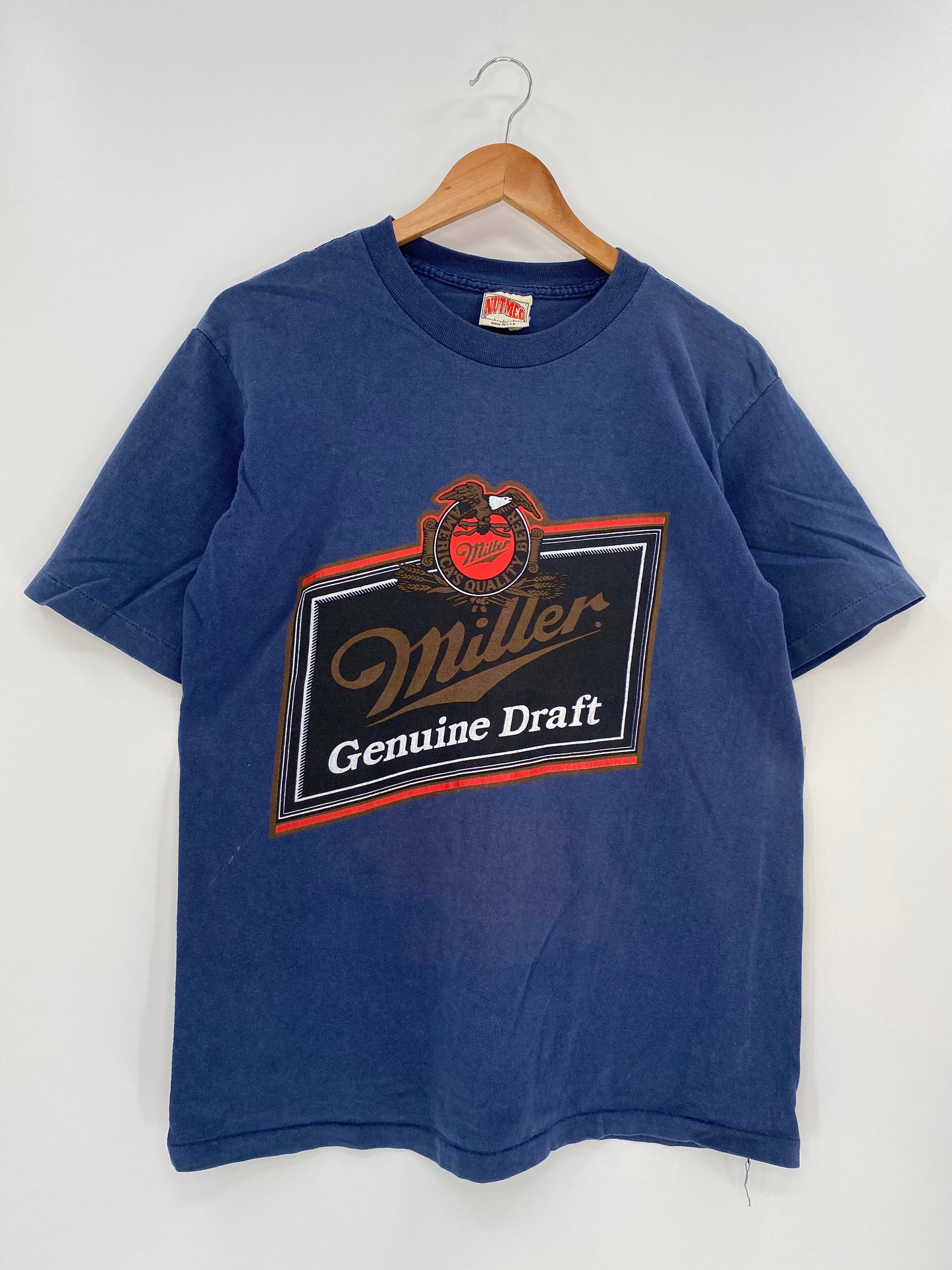 90’s MILLER BEER Made in USA Size L Vintage T-Shirt / K943