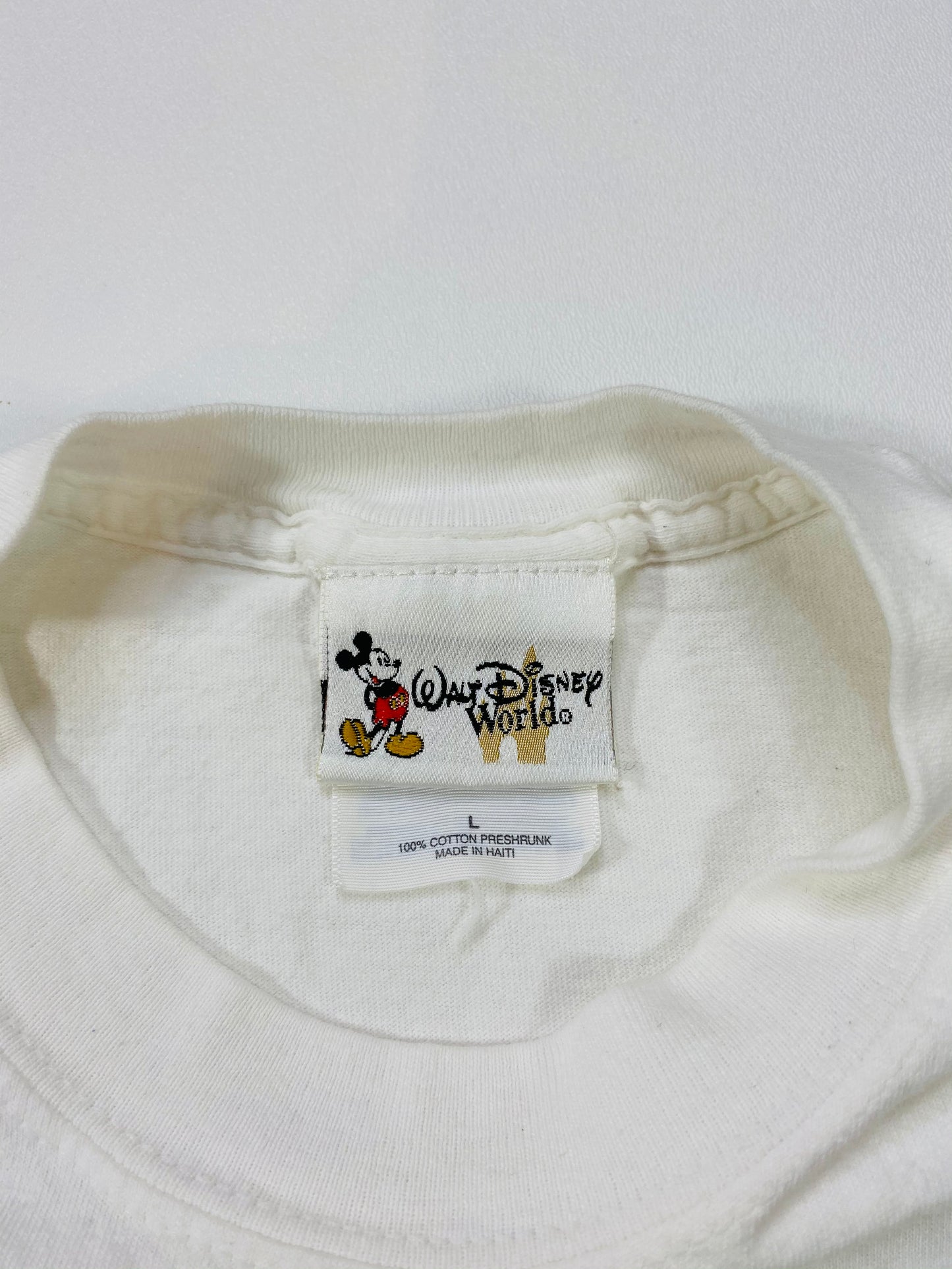 00' DISNEY'S FORT WILDNESS Size L Vintage T-shirt  / 6063