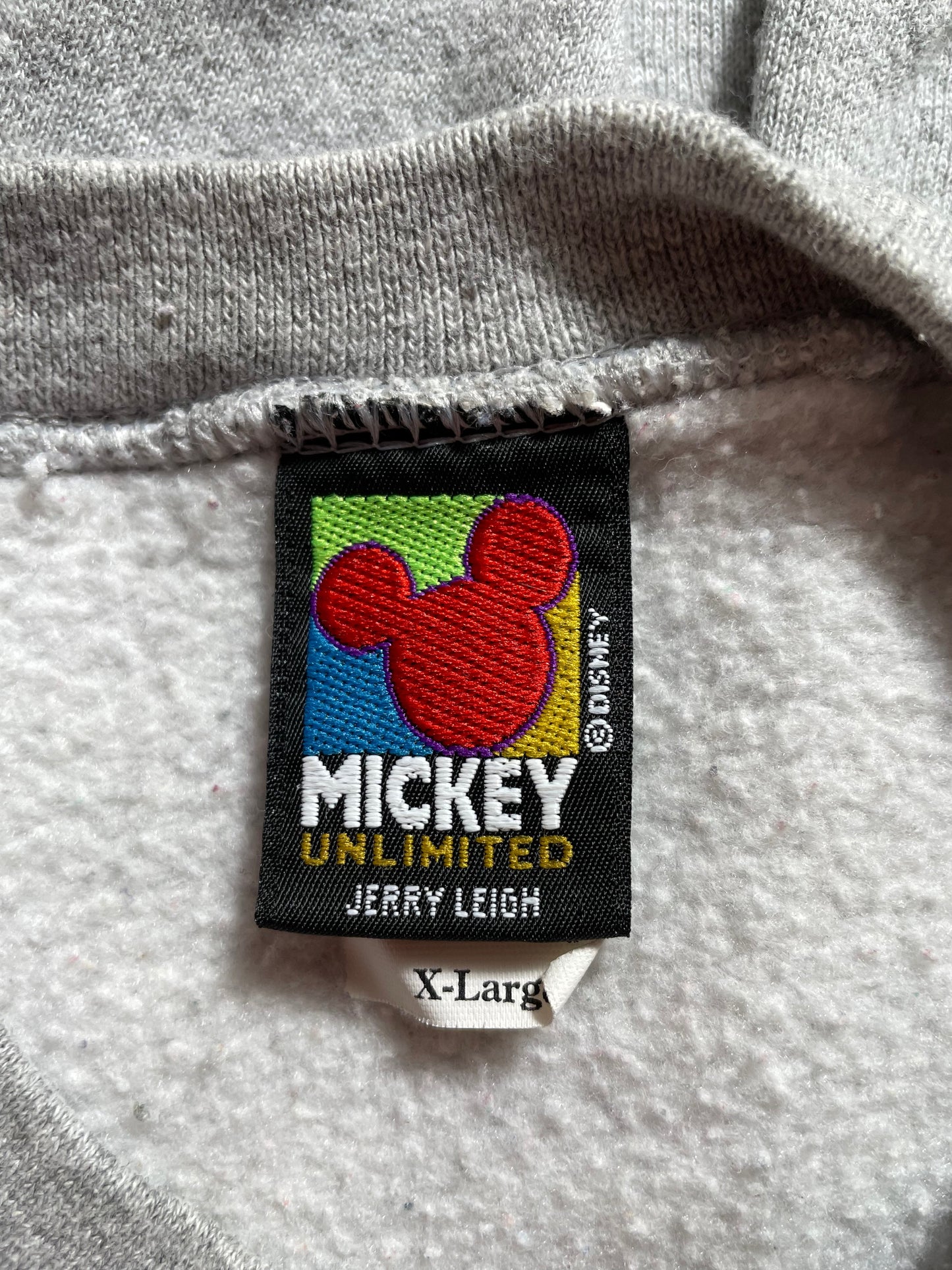 90’s DISNEY MICKEY Made in USA Size XL Vintage Sweat-shirt / A4341