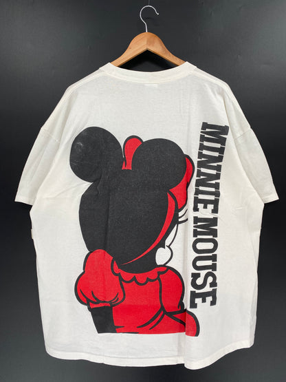 80's DISNEY MINNIE Made in USA Size One size (Approx. XXL) Vintage T-Shirt / K1196